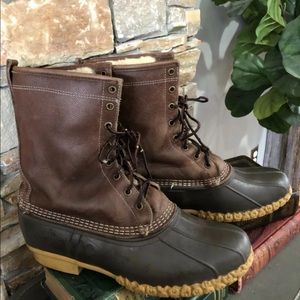 L.L. Bean Duck rain/winter boots